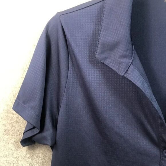 Sport-Tek Ladies Navy Polo Shirt Short Sleeve Size S - Picture 6 of 12